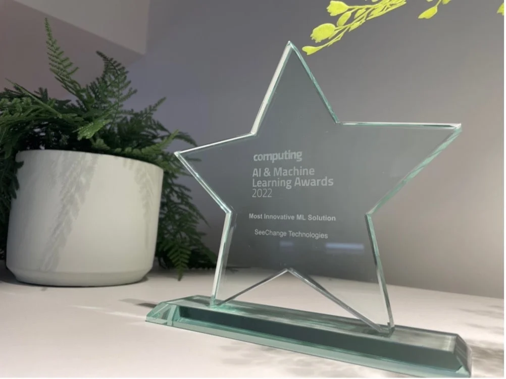 SeeChange Technologies announced as a winner in the Artificial Intelligence Excellence Awards 2022